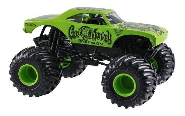 Monster Jam Diecast - Gas Monkey - Escala 1:24 - Original - Spin